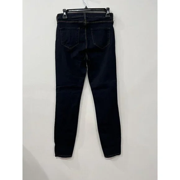 New L'AGENCE Size 27 Margot High-Rise Skinny Jeans Midnight Blue 2294DNM - Picture 10 of 14